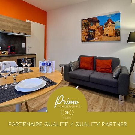 Le Faidherbe Style Appart' Hotel - Wifi Gratuit - Parking Gratuit Calme Et Lumineux Nevers Exterior foto